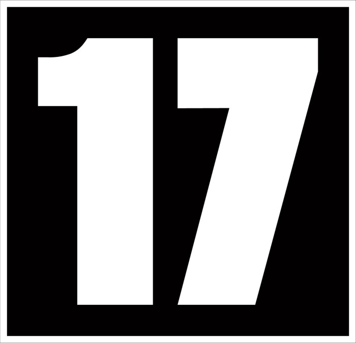 17 number wallpaper clipart drodd